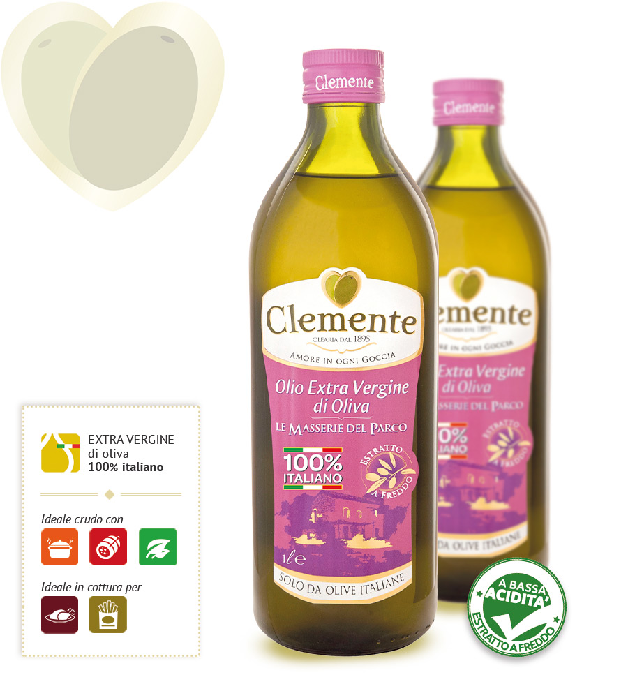 Olio Extravergine 100% Italiano - Le Zagare Opaca 1 Litro
