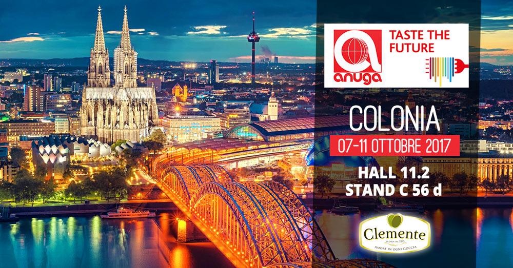 ANUGA 2017, la fiera del settore alimentare più grande e più importante al mondo si terrà dal 7 all'11 Ottobre come sempre a Colonia.
Vieni a trovarci... siamo presso l'Hall 11.2 - Stand C56 d.