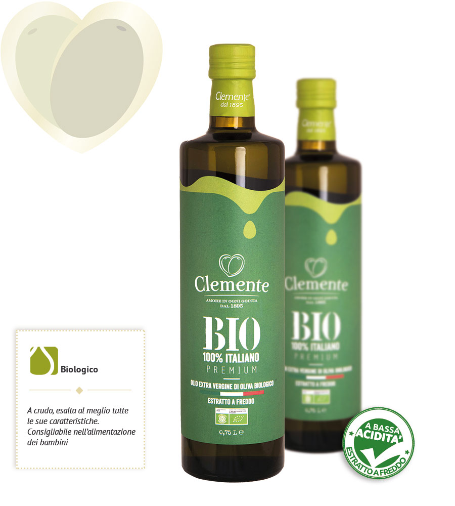 Clemente BIO Premium 100% ITA -Alta Gamma- 750ml 2022