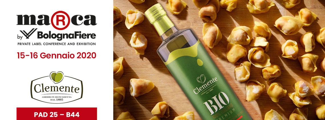Olio Clemente al Marca 2020 di Bologna