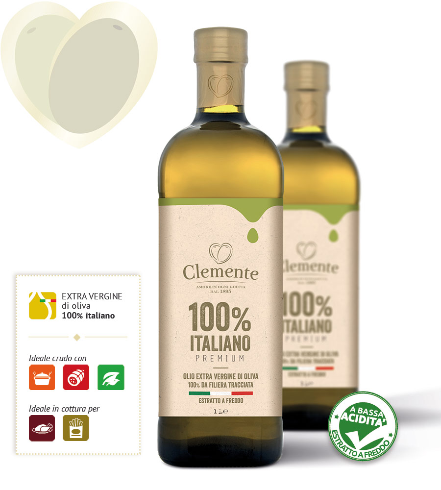 Clemente 100% Italiano Selezione Premium Lt.1