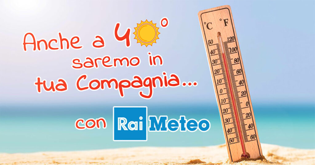 Dall'11 al 31 Luglio non perderti la nuova campagna di Olio Clemente in onda su tutte le emittenti RAI nel Meteo RAI Nazionale e Regionale.