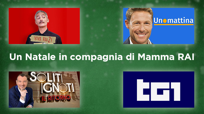 Dal 18 al 24 Dicembre Olio Clemente in programmazione con i principali programmi RAI e sulle emittenti radiofoniche RadioRAI.
